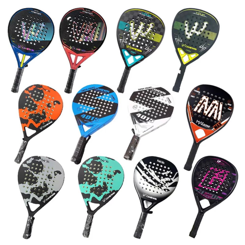 Padel Racket Carbon - 타냐안 토레이 커스텀 프로페셔널 카본 파이버