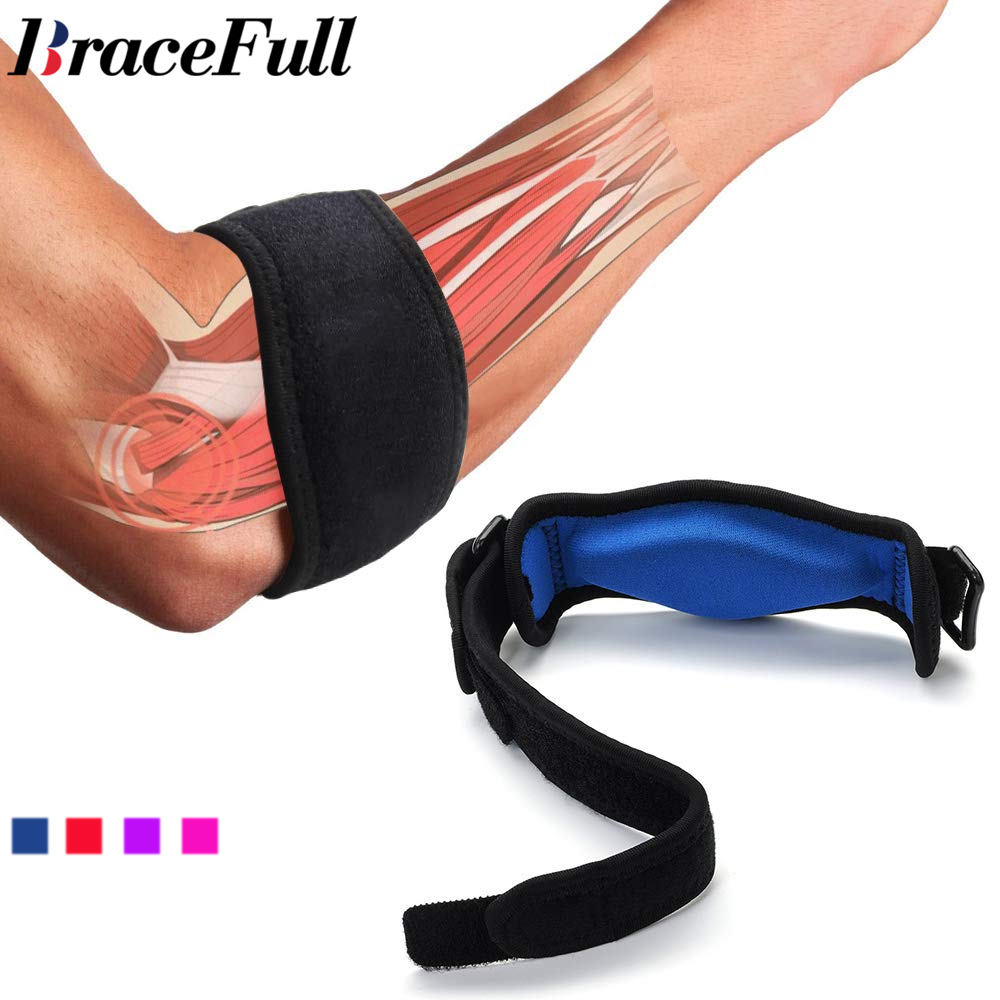 Tennis Elbow Brace - 1Pcs 테니스 팔꿈치 버팀대 슬리브, 건염