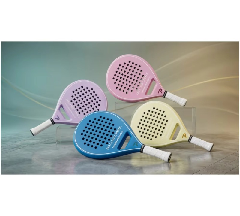 Padel Racket Carbon - 마카롱 시리즈 고성능 경량 내구성 카본