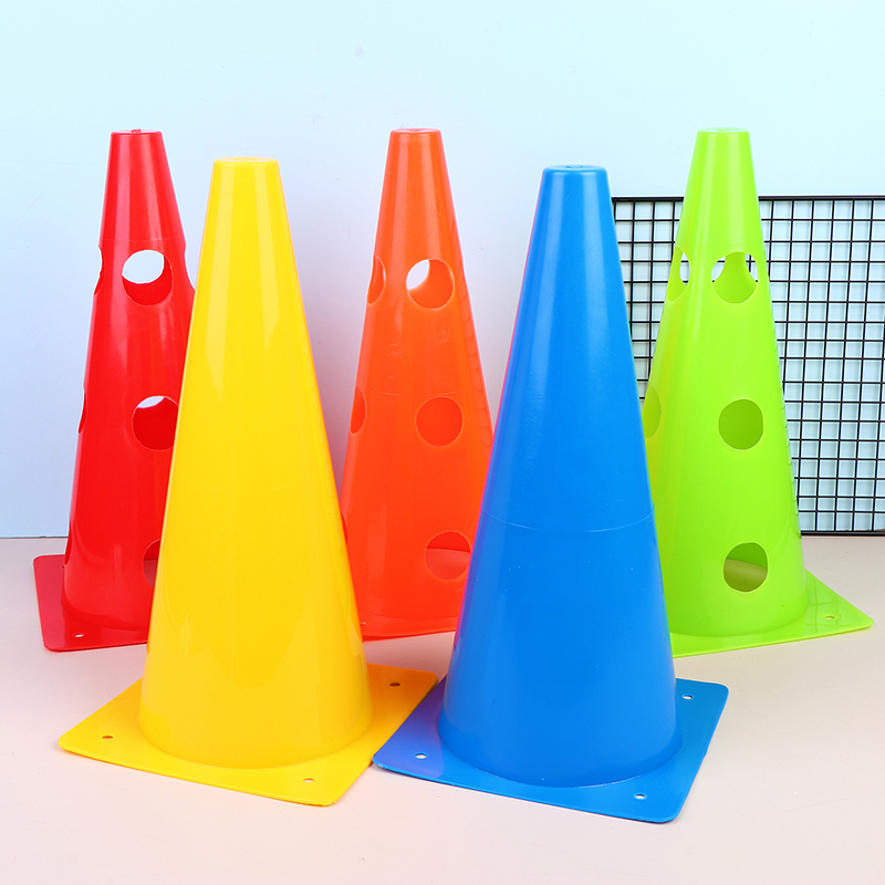 Football Training Cone - 【5개입 32CM 배리어 축구 로드 플랫