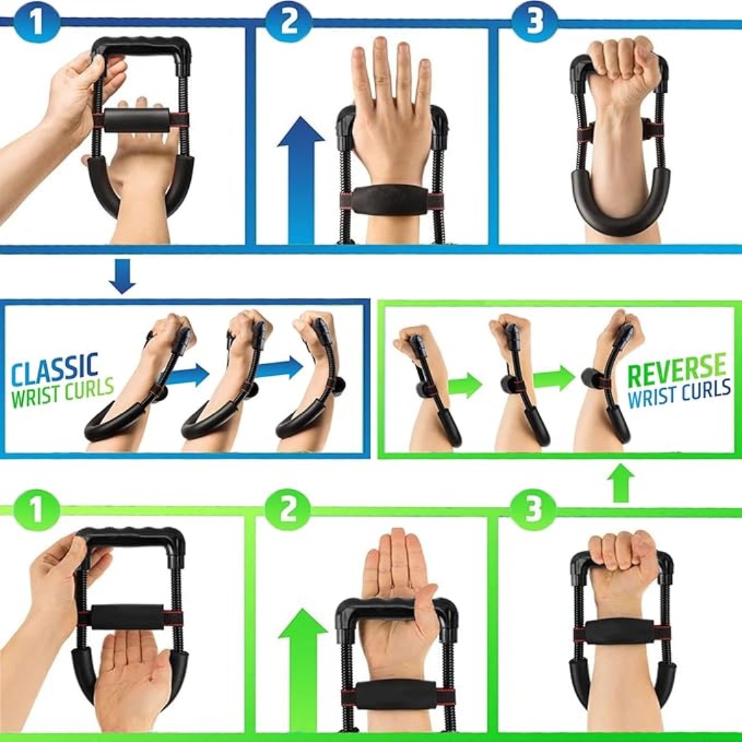 손목 및 팔뚝 강화기, 손 운동 기구, 조절 가능한 장 - Sports Equipment Images 리뷰 및 가격