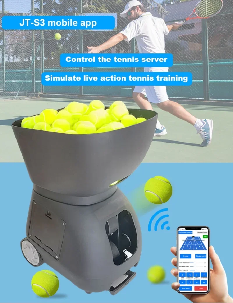 자동 테니스 공 공급 및 발사 기계, 훈련용 패들 공  - Sports Equipment App 리뷰 및 가격