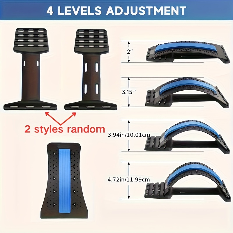 3단계 등 스트레칭 자세 교정기 요추 지지대 사무실 차 - Sports Equipment Images 리뷰 및 가격