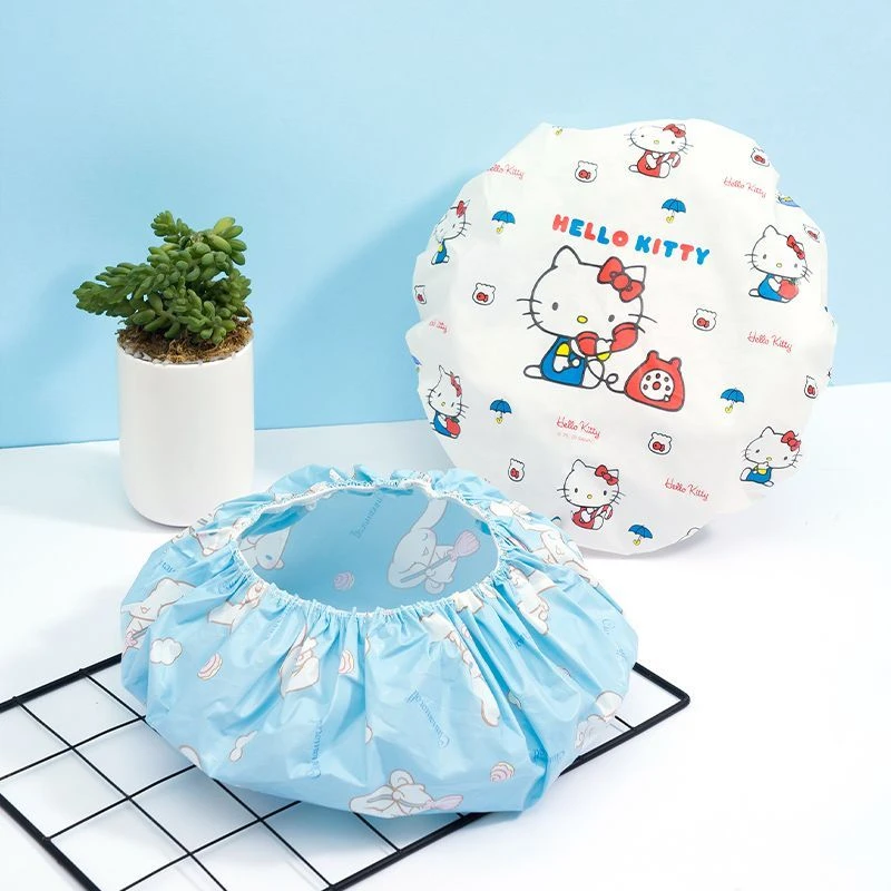 헬로 키티 귀여운 실리콘 수영모자, 큰 머리 둘레에도  - Swim Cap Silicone 리뷰 및 가격