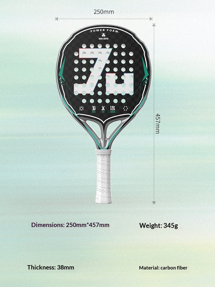 탄소 섬유 소재 12K 케블라 혼합 패들 라켓, 고밀도 - Padel Racket Carbon 리뷰 및 가격