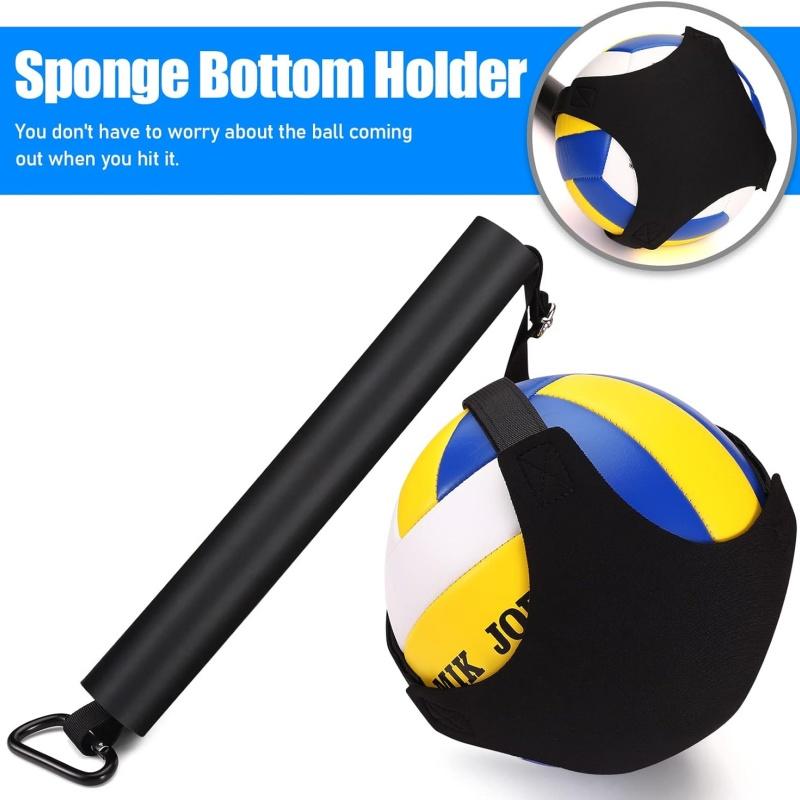 검은 배구 점프 트레이너 조정 가능한 교수형 높이 보조 - Sports Equipment Volleyball 리뷰 및 가격