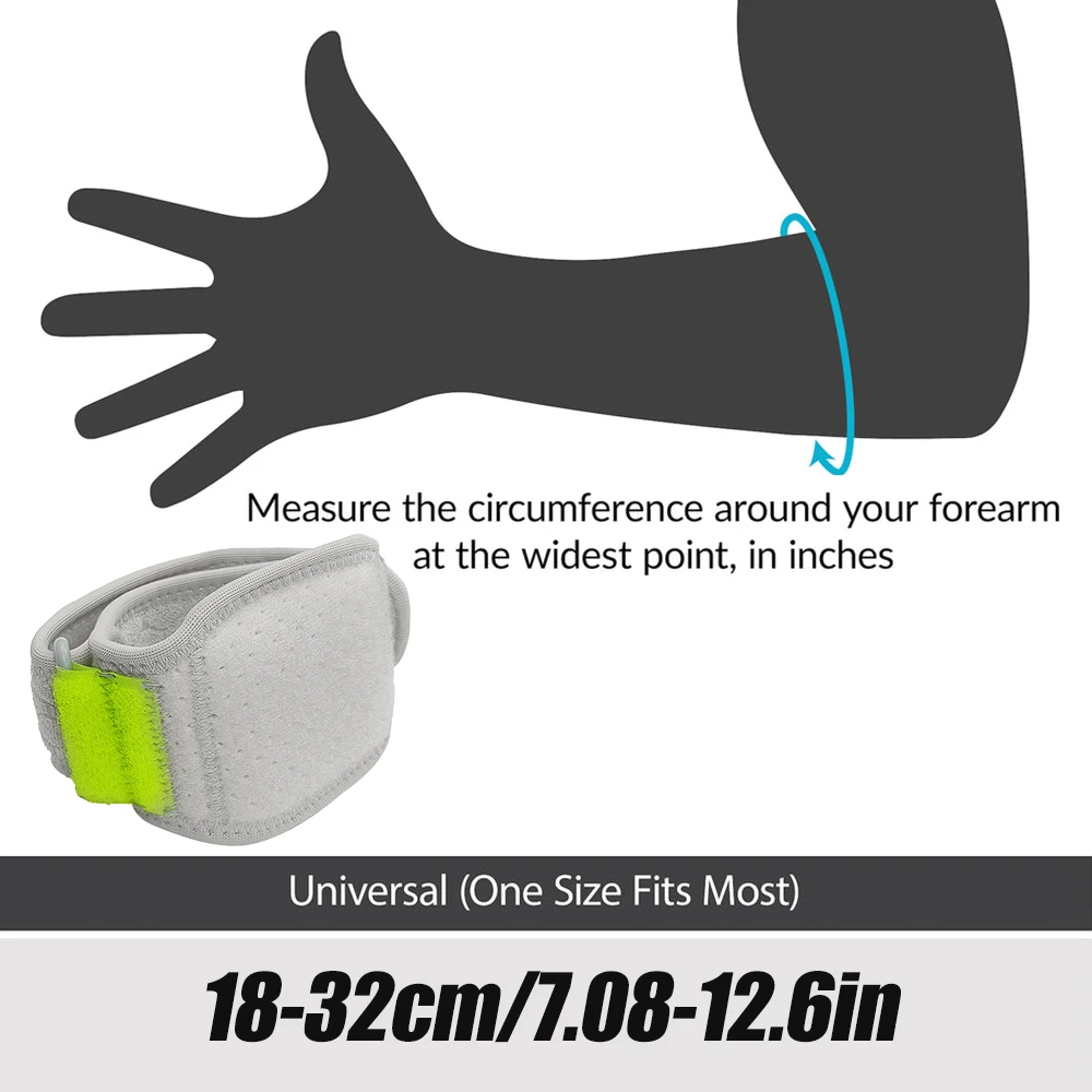 남성 및 여성을 위한 1PC 테니스 엘보 보호대, 건염 - Tennis Elbow Brace 리뷰 및 가격