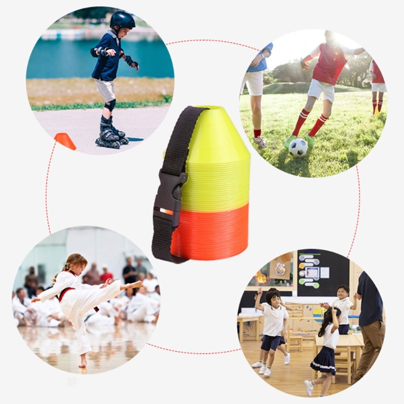 다 10 pc 마크 디스크 축구콘-축구 스포츠 24BD - Football Training Cone 리뷰 및 가격