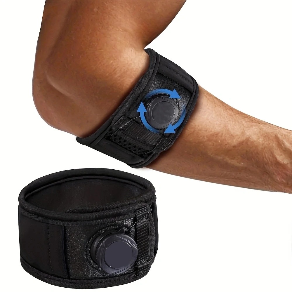 조절 가능한 테니스 엘보 보호대 스트랩 1개, 남녀 공 - Tennis Elbow Brace 리뷰 및 가격