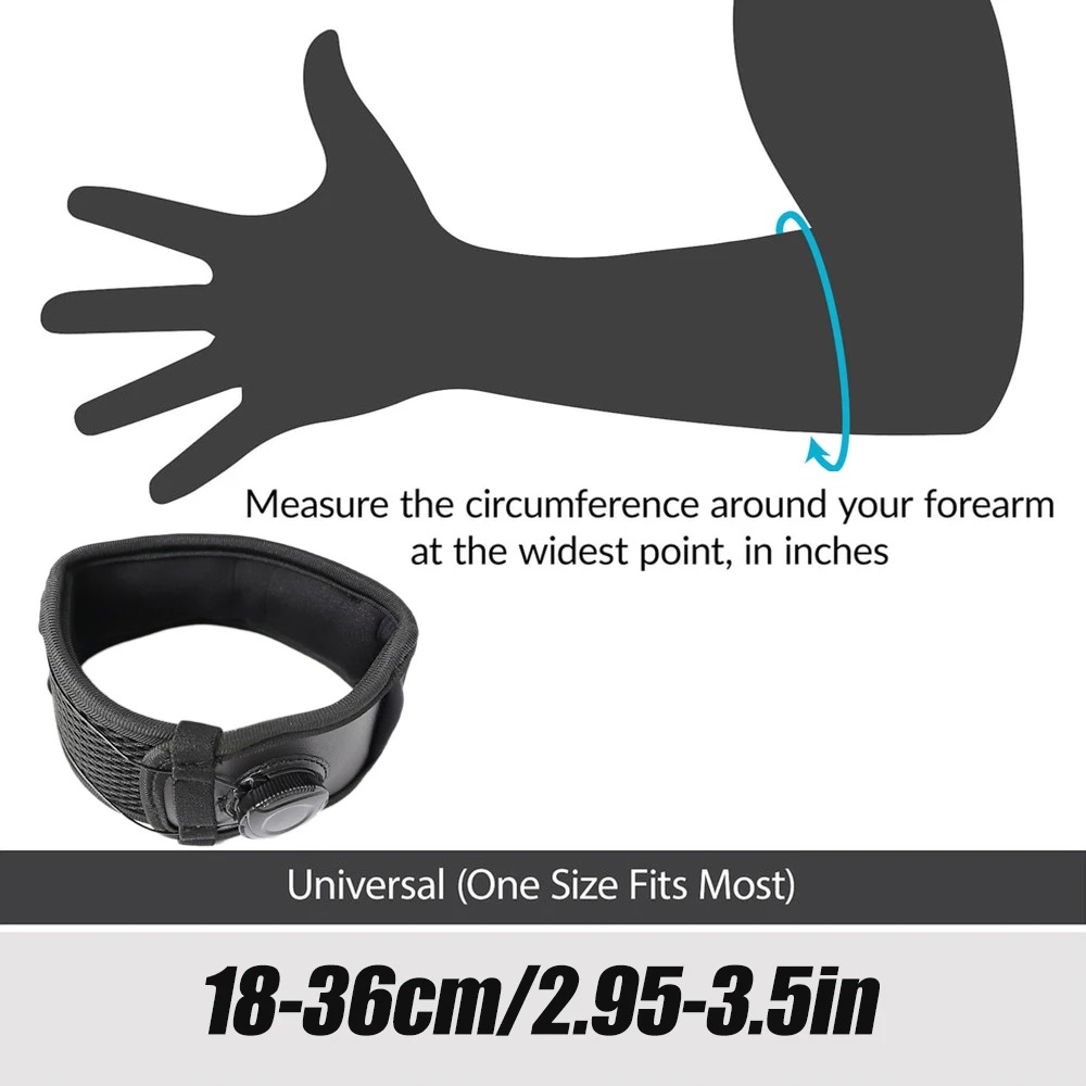 조절 가능한 테니스 엘보 보호대 스트랩 1개, 남녀 공 - Tennis Elbow Brace 리뷰 및 가격