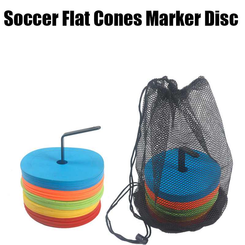10pcs 축구 플랫 콘 마커 디스크 농구 스포츠 속도 - Football Training Cone 리뷰 및 가격