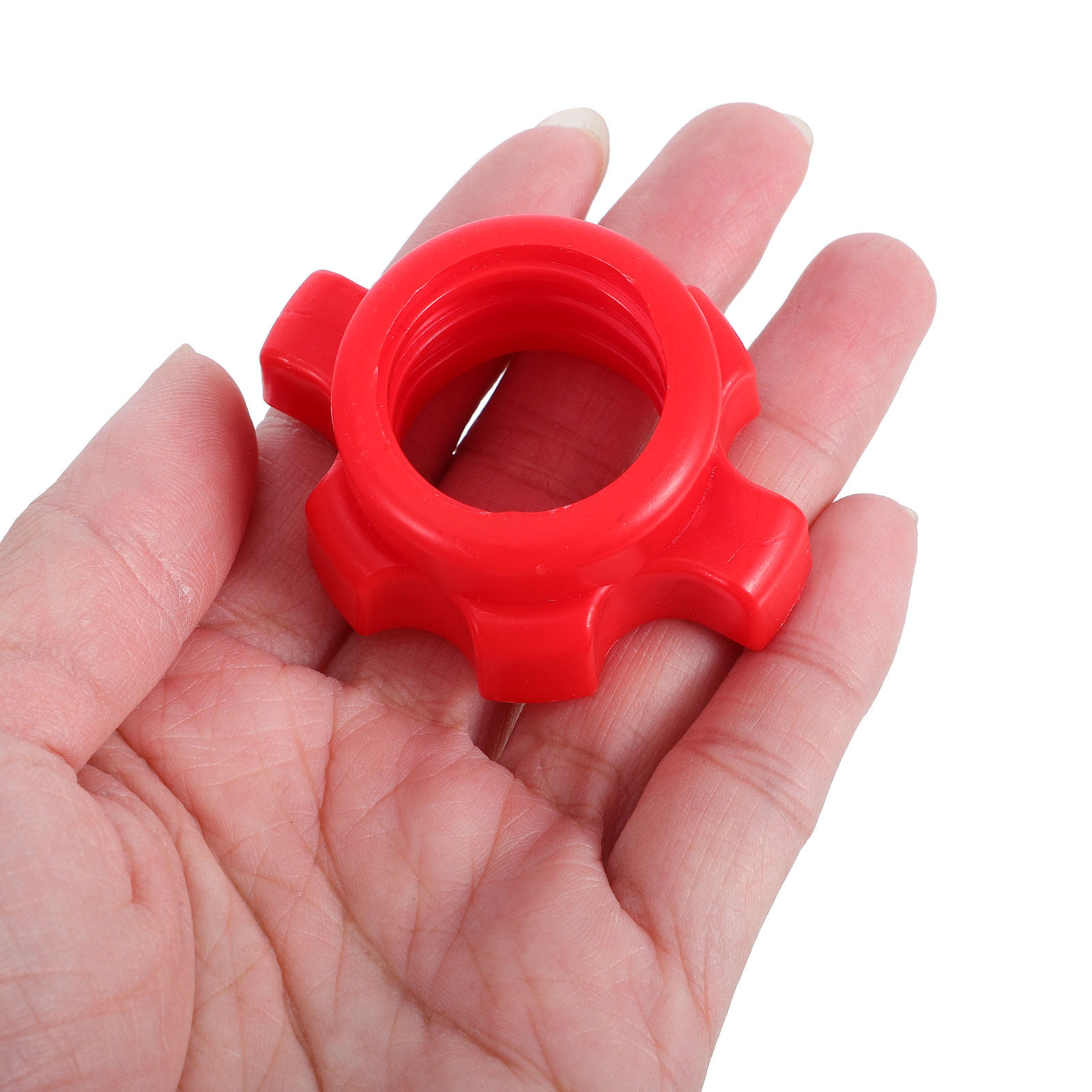 4개 플라스틱 너트 덤벨 바 고정 나사 바벨 안전 잠금 - Sports Equipment Images 리뷰 및 가격