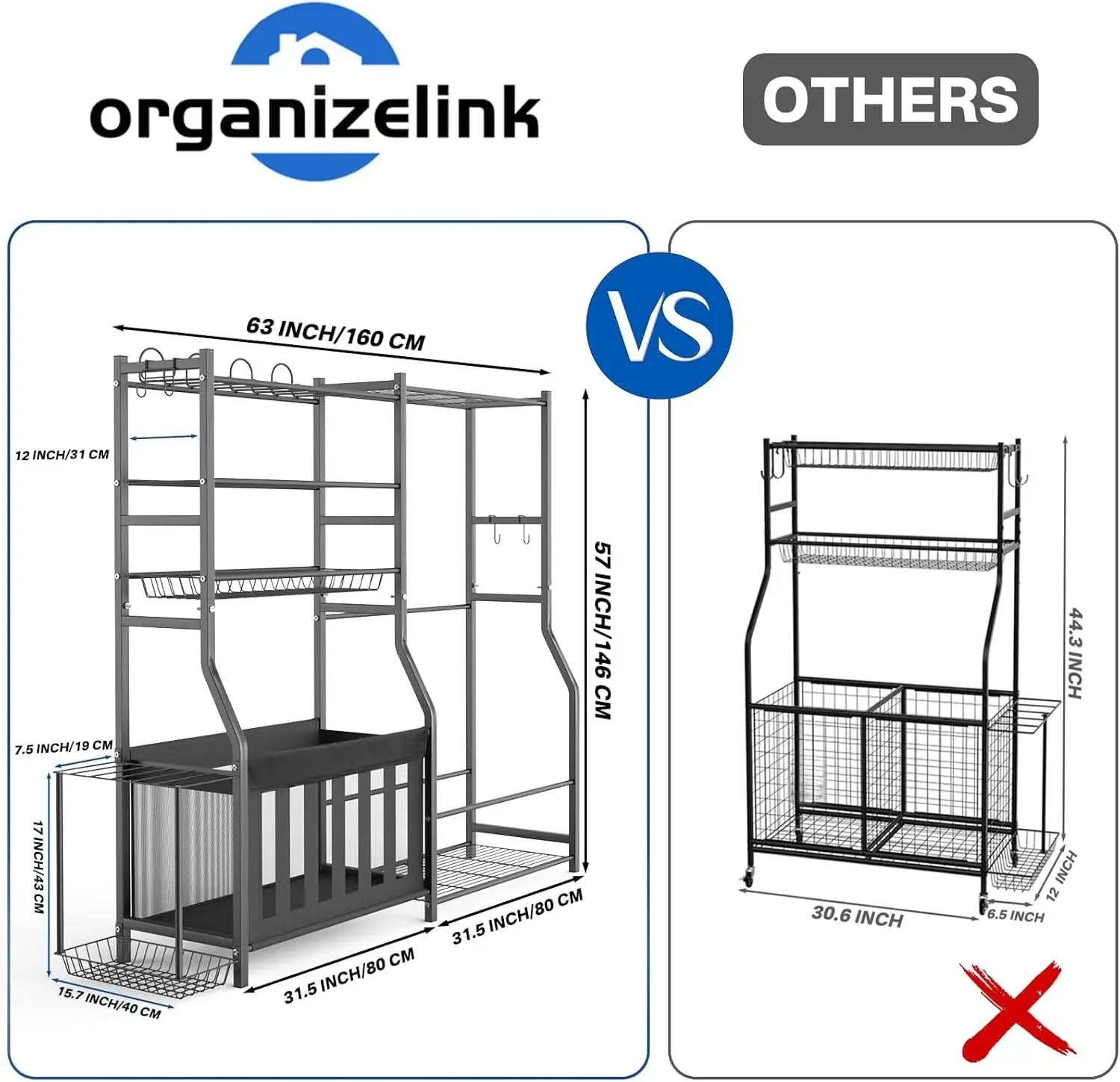 헤비 듀티 차고 스포츠 장비 정리함 올인원 골프백 보관 - Sports Equipment Organizer Rack 리뷰 및 가격